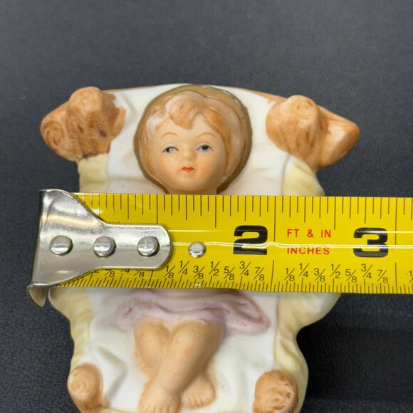 Homco Baby Jesus Replacement Figurine Piece Nativity #5216 Christmas - Picture 2 of 8